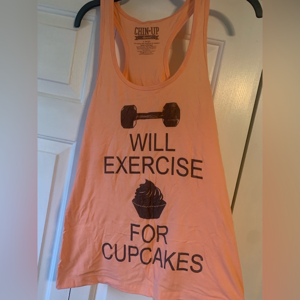Peach colored tank